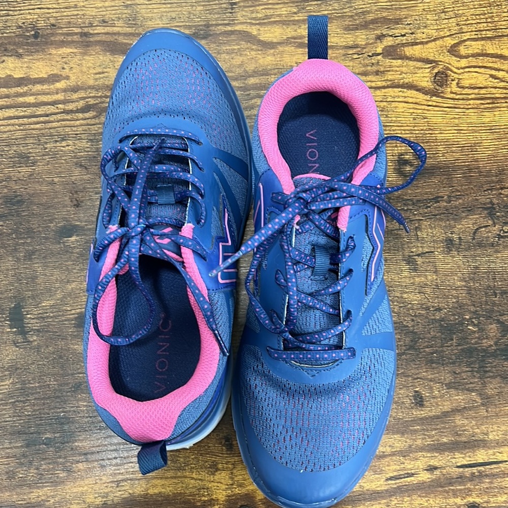 Vionic Shoes Women’s Size 9 Indigo Miles Purple Pink Sneakers - Picture 10 of 17